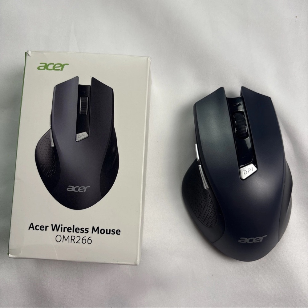 Acer Wireless Mouse for Laptop, 2.4GHz Computer 3 Adjustable DPI Black